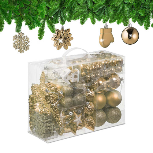 Kerstversieringsset, 100 stuks, 10 ontwerpen 1