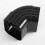 Aluminium Downspout Elbow 90/65 Black 7