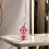 Lion Bobblehead Dashboard Ornament Red Plastic 1 Set 8