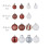 Kerstboomversieringsset, 101 plastic kerstballen 4