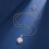Κολιέ μενταγιόν Moissanite 925, ασήμι 925, 5 καράτια 4