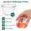 Clear Disposable Plastic Sauce Cups with Lids 4oz 150pcs 6