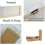 Motiverande Canvas Poster Svarta Citat 1-pack 6