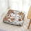 Boho Meditation Pillow Paisley Square 22 x 22 inches 5