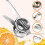 Lemon Squeezer Stainless Steel Extra-Large 3.47 Inch 6