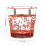 LED Light-Up Drinking Glass 12 oz Color-Changing with 8 8