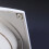 White Wall Exhaust Fan Home Use Quiet Ventilation ABS Frame 8