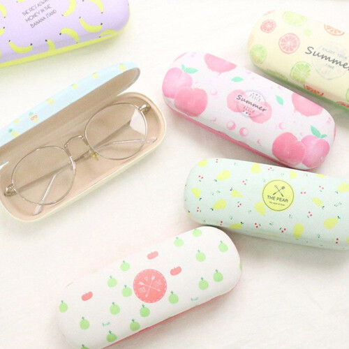 MUSEYA Strawberry Glasses Case Hard Shell 1 Piece 2