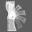 Men's Beard Comb Rotatable Styling Tool Plastic Transparent 3