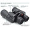 Bird Watching Binoculars 20x50 HD Wide-Angle Black 7