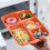 Divided Plates Tray Black 32.5x22x4cm 3