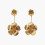 Flower Petal Stud Earrings 18K Gold Plated 7