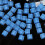 Light Blue Plastic Square Tiles for Home Decoration 100 Pcs 7