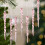 Transparent Icicle Pendants Pink 12 pcs 5