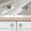 BE-TOOL Vintage Cabinet Pull Zinc Alloy 128mm Ivory 8