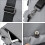 Grey Water-Resistant Chest Bag 1 Piece 2