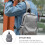 Grey Water-Resistant Chest Bag 1 Piece 3