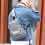 Grey Water-Resistant Chest Bag 1 Piece 7