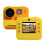 CheAAlet Instant Print Camera for Kids Yellow 12MP 2