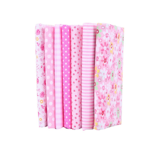 Woolen Needle Cotton Fabric Bundle Floral Quilting Squares 1