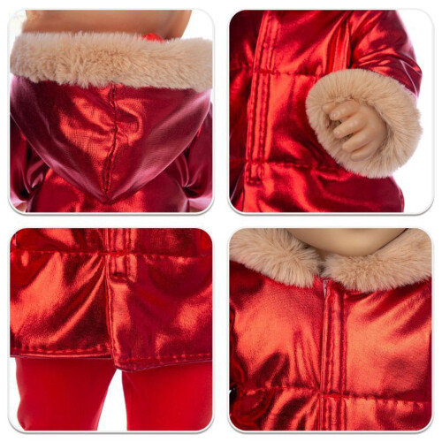 18-inch Doll Winter Snow Jacket and Pants Set 2