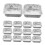 MUSEYA roasting pans foil disposable 30 pcs 5