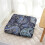 Boho Meditation Cushion Paisley Square 22 x 22 inches 5