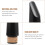 Black Plastic Clarinet Mouthpiece High Pitch 7
