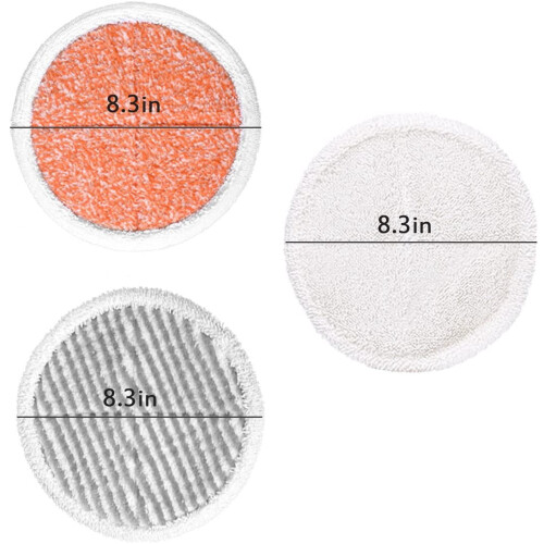 Replacement Pads for DESIN Spinwave Hard Floor Mop 6 Pack 1