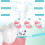 Msgweeeg Interdental Brushes with Dispenser Soft Silicone 3
