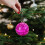 Glass Mirror Disco Ball Ornament Silver 3-inch 5