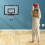 Transparent Hanging Door Basketball Backboard with Net 7