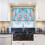 Coffee Cups Donuts Kitchen Curtains Half Tier 27"x36" 6