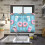 Coffee Cups Donuts Kitchen Curtains Half Tier 27"x36" 7