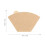 Soimiss Coffee Paper Strainer Khaki 200 pcs 2