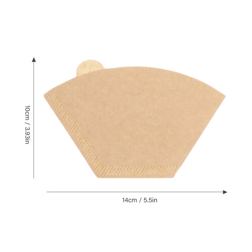 Soimiss Coffee Paper Strainer Khaki 200 pcs 1
