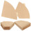 Soimiss Coffee Paper Strainer Khaki 200 pcs 4