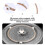Soimiss Microwave Roller Ring with Three Rollers 2 pcs 3