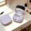 Portable Contact Lens Case with Mirror Tweezers Solution 2