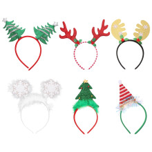 6Stk Einzigartige Xmas Haarreifen Kinder Haarbänder