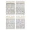 4Sets Nail Art Sticker Xmas Bunt & Einfach 1