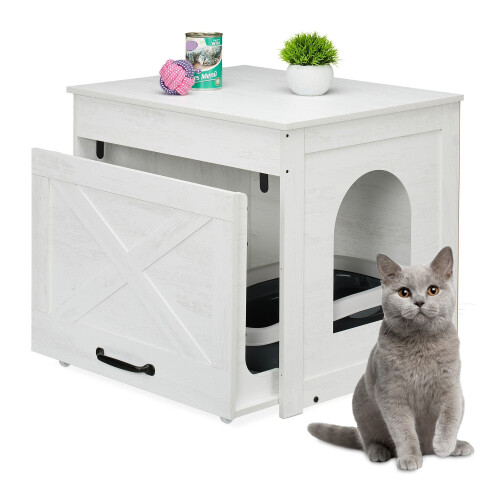 Kattenbakkast met krabmat en lade 1