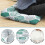 Square Yoga Pillow Boho Velvet 22 Inch 5