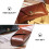LEORX Glasses Case PU Material Soft Brown 1 Piece 7