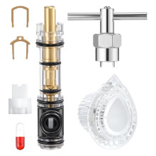 Cartridge Replacement Kit, Compatible for Moen 1225/1225B, 96797, 104421, Chateau & Moentrol Valves