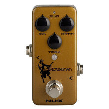 NUX Core Series Horseman Overdrive Gitarren Effektpedal, Dual Mode Transparente Overdrive