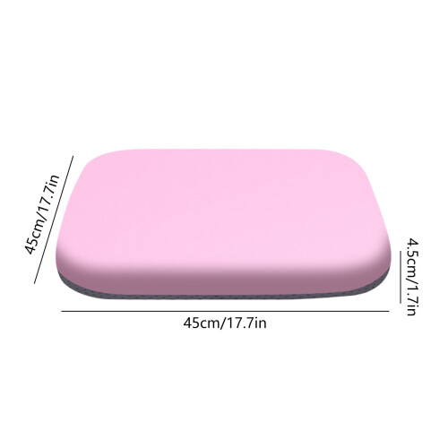 Coussin de siège en mousse à mémoire de forme 45,7 x 45,7 x 5,1 cm 2