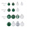 Kerstboomversieringsset, 101 plastic kerstballen 4