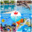 Floating Pool Thermometer, Aquarium Thermometer Easy-Read Display with String for Swimming Pools Spas 7