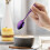 Mini Colored Stainless Steel Teaspoons for Kids 6 pcs 4